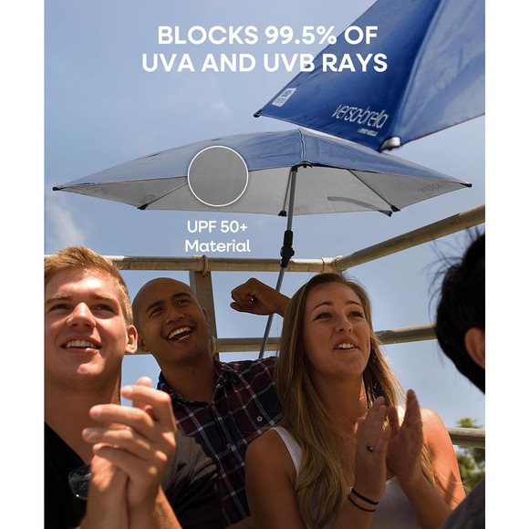 Sport-Brella Versa-Brella SPF 50+ Adjustable Umbrella with Universal Clamp - Picture 4 of 7